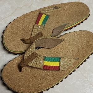 Bob Marley cork Flip Flops